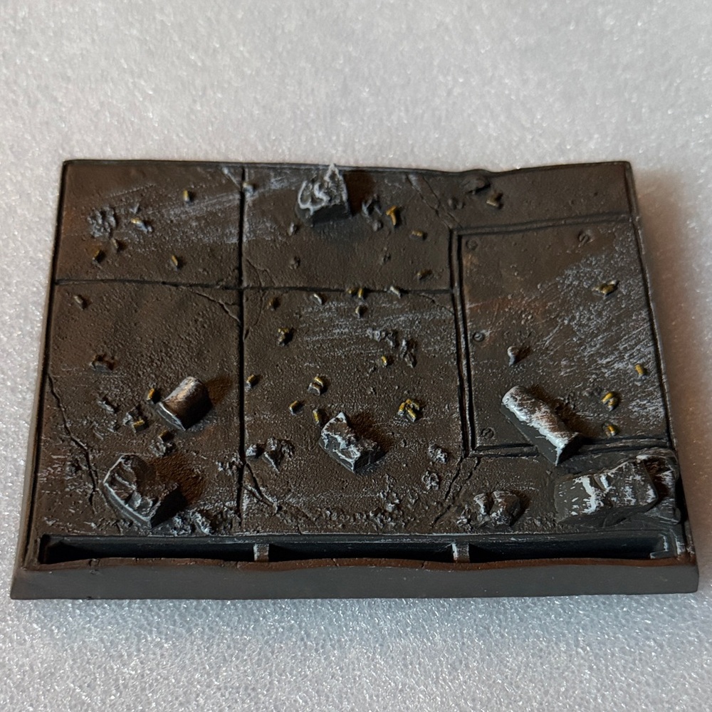The Game Crafter Diorama Base in Dark Brown Game piece 180808KK